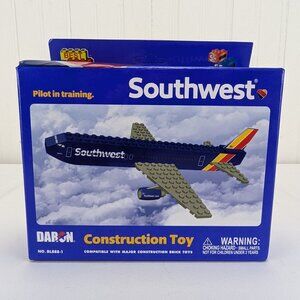 Daron Southwest Construction Toy Plane 55 Pieces Best Lock Building Blocks New